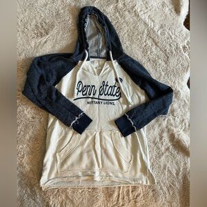 Penn State.  Womens small sweatshirt.  Navy and white hoodie.